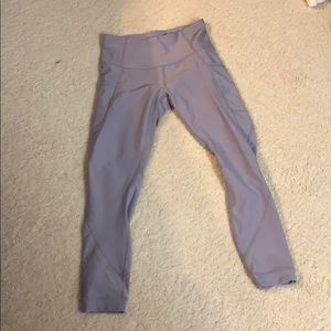Periwinkle pocket leggings